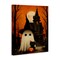 Stupell Industries Cute Ghost & Haunted House Canvas, design by Arlington Prints